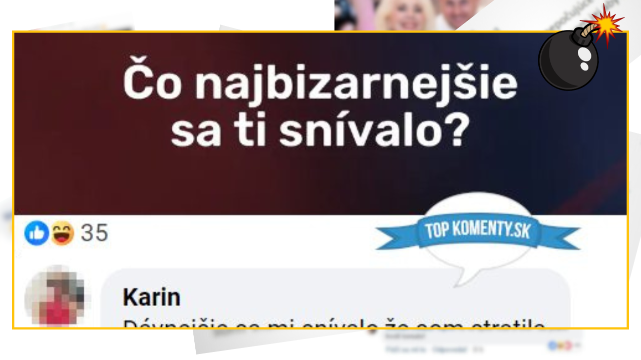 Bomby zo sociálnych sietí #1057 – Karin mala poriadne bizarný sen so známym slovenským politikom