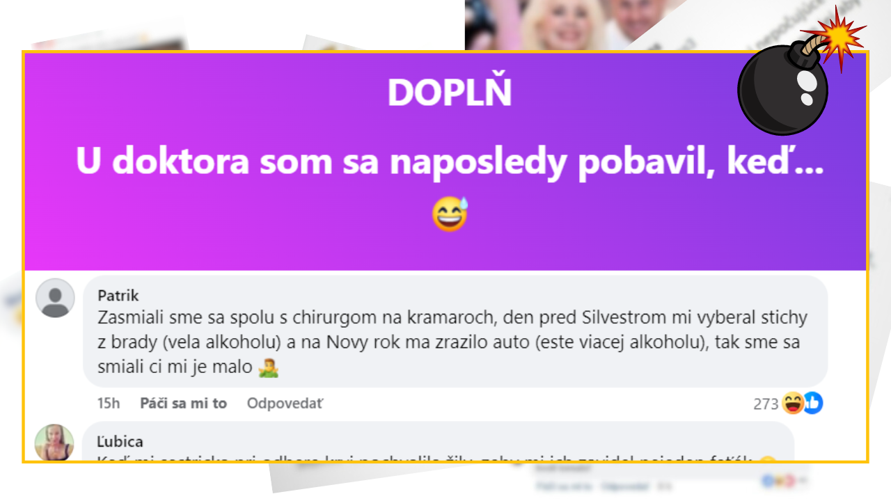 Bomby zo sociálnych sietí #1062 – Slováci prezradili, aké vtipné príhody sa im stali u doktorov