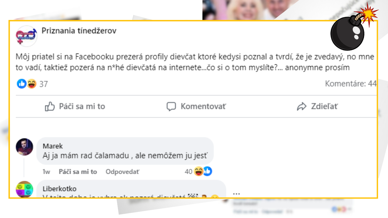 Bomby zo sociálnych sietí #1079 – jej priateľ si prezerá nahé baby na internete a jej to vadí