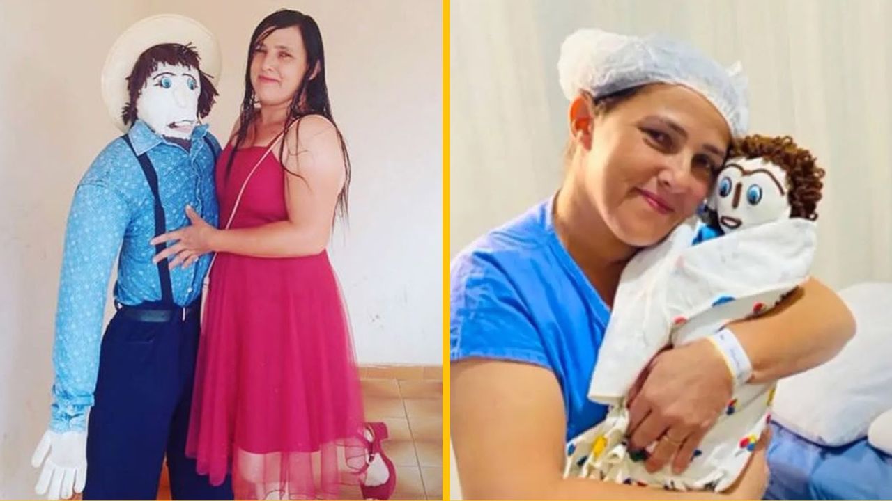 Žena (37) sa vydala za handrovú bábiku, majú spolu aj deti