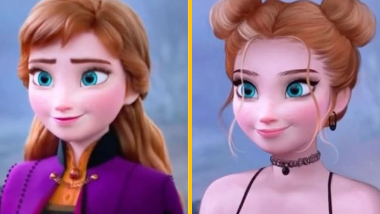 Umelkyňa prepracovala Disney postavy tak, aby vyhovovali dnešným štandardom krásy