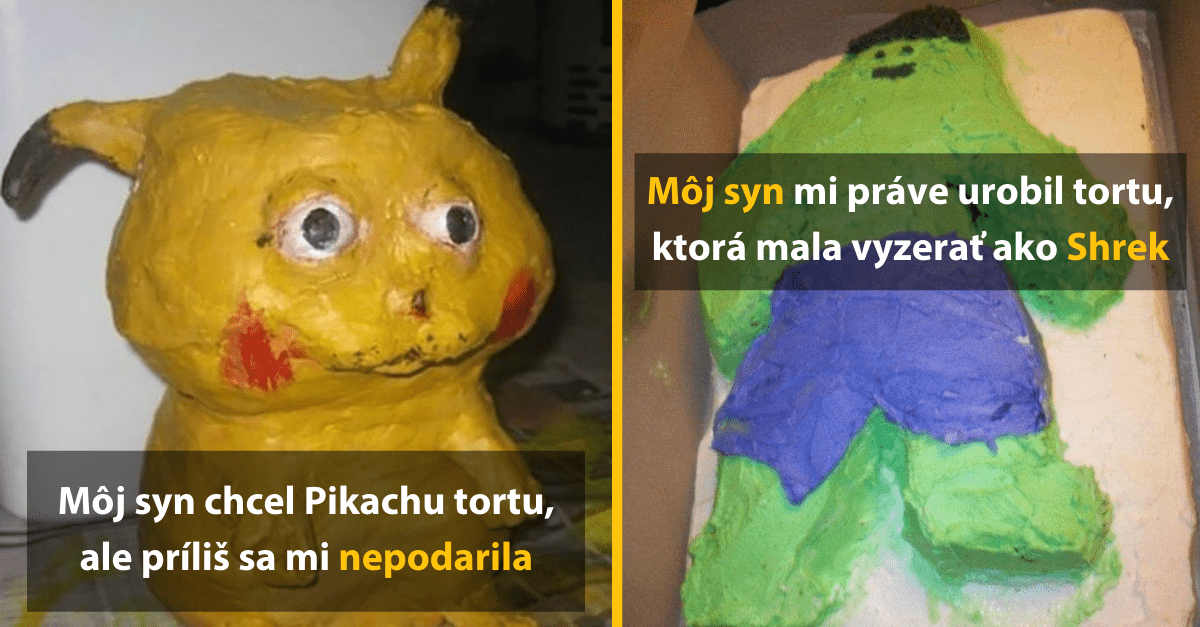 14 narodeninových prekvapení – torty, ktoré vyzerajú skôr ako zlý vtip