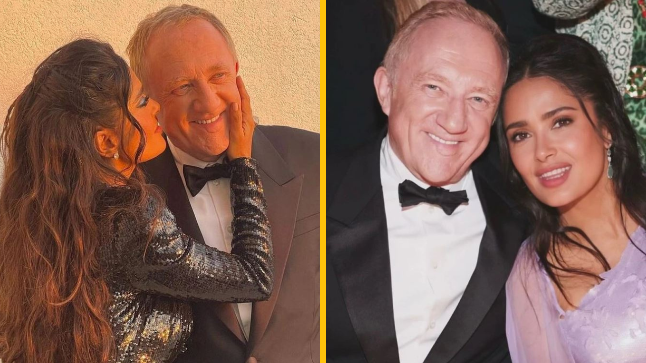 „Mám MILIARDU dôvodov, prečo ho milovať,“ Pocta Salmy Hayek jej manželovi spôsobila veľký rozruch