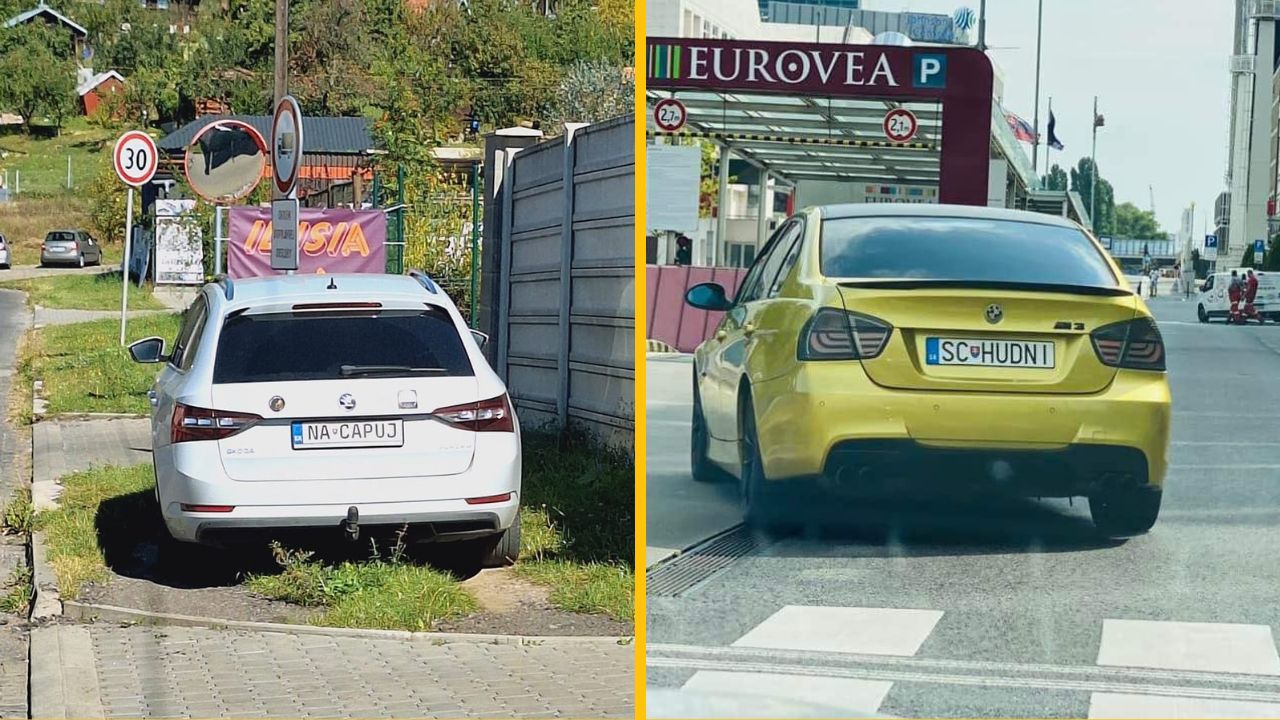 10 vtipných ŠPZ, ktoré ste zaznamenali na našich cestách #3