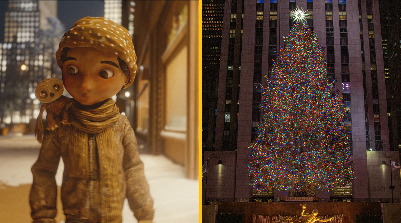 Videli ste už záchranu sovy z 30 metrového vianočného stromčeka? Pozrite si film „An Almost Christmas Story“