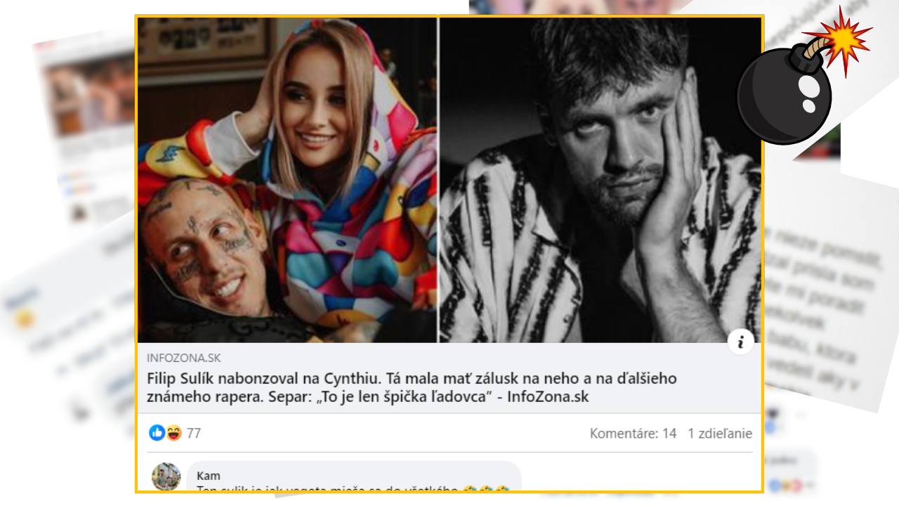 Bomby zo sociálnych sietí #1082 – Fiki Sulík prelomil mlčanie o Cynthii a jej vzťahu k Separovi
