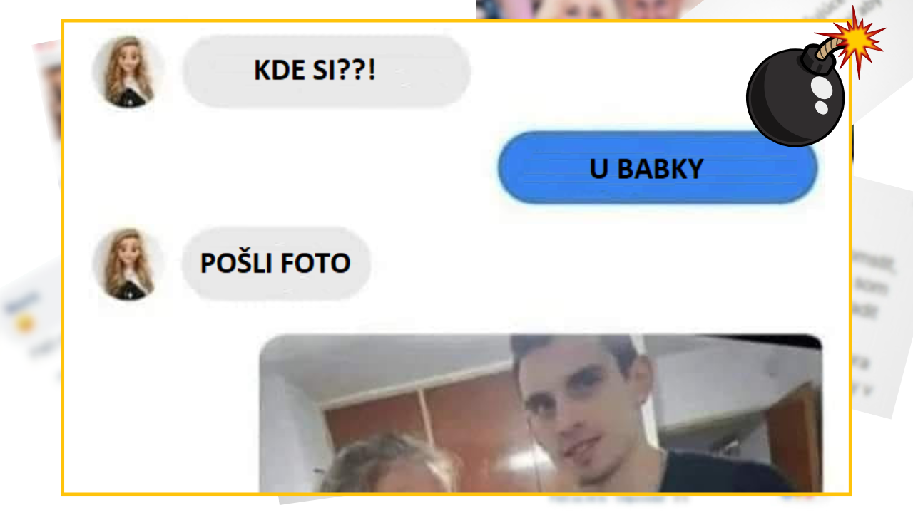 Bomby zo sociálnych sietí #1083 – PODVÁDZAL svoju priateľku a tá chcela od neho fotku so svojou babkou, pretože povedal, že je práve u nej