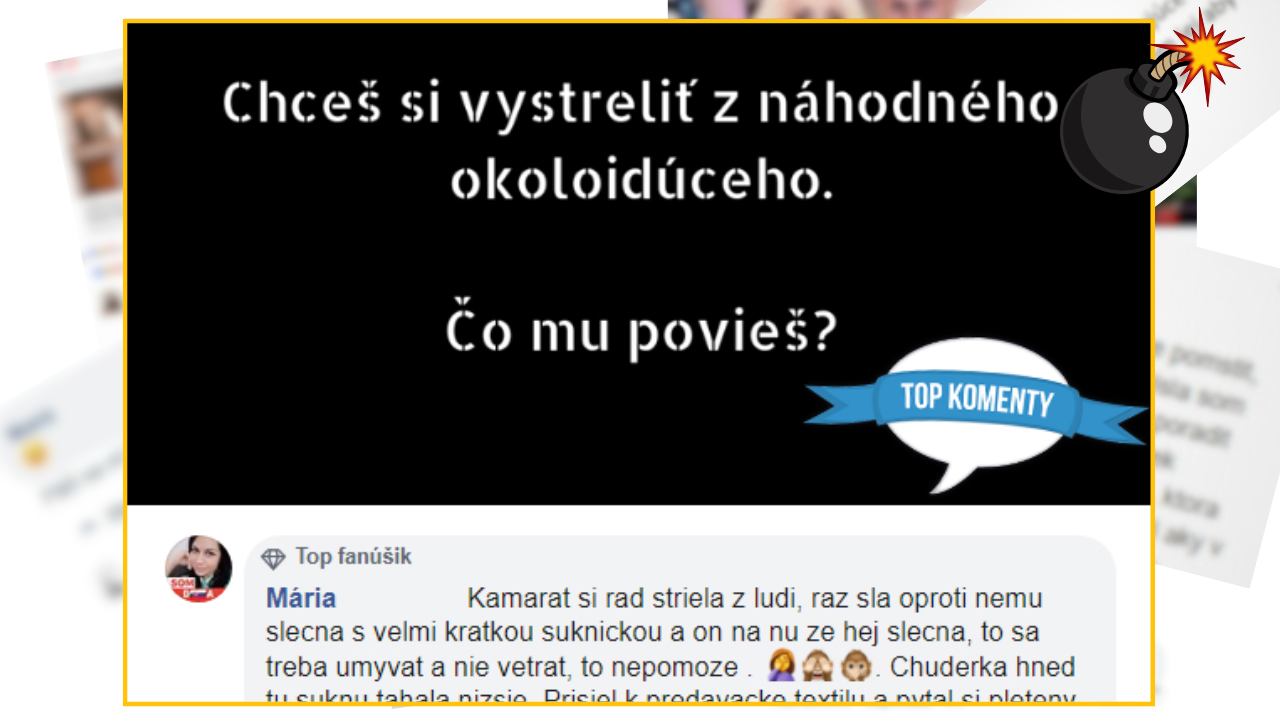 Bomby zo sociálnych sietí #1088 – ako si Slováci strieľajú z náhodných okoloidúcich
