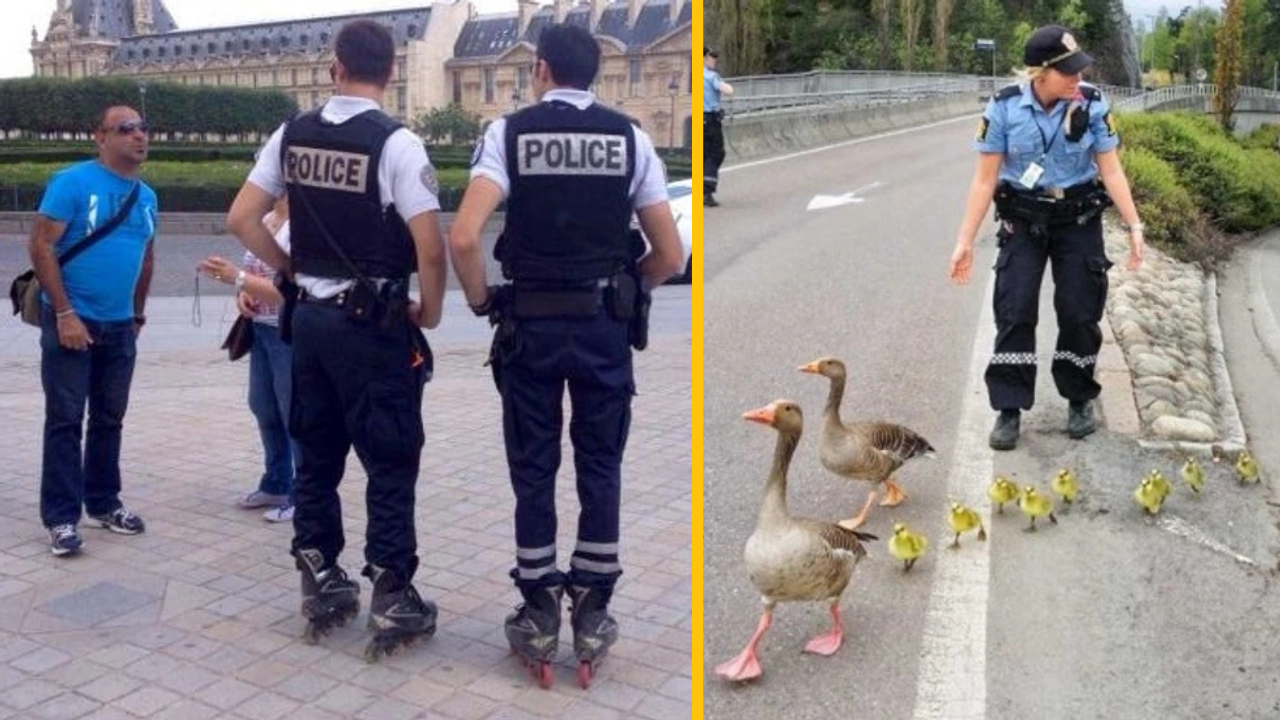 11 cool fotiek policajtov, ktoré sa oplatí vidieť
