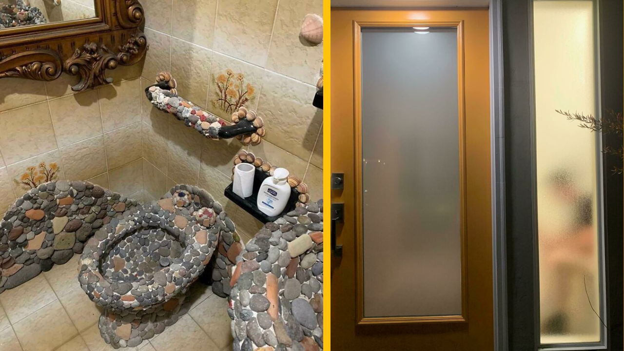 Myslíte si, že kúpeľne a toalety nemôžu mať zlý dizajn? Týchto 13 kúskov vám ukáže opak (1. časť)