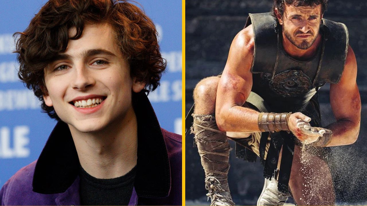 Hviezda Duny 2 Timothée Chalamet takmer hral v Gladiátorovi  postavu Paula Mescala
