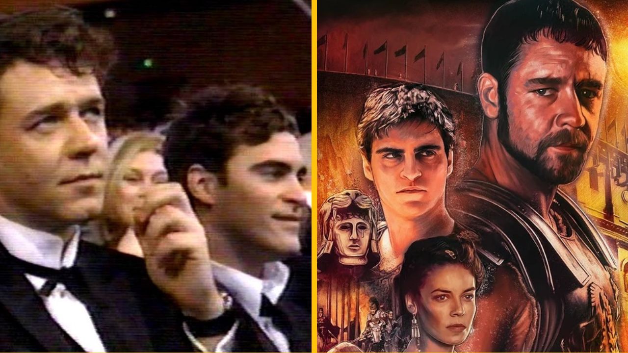 Joaquin Phoenix nechcel hrať v Gladiátorovi, Russel Crowe ho označil za neprofesionála
