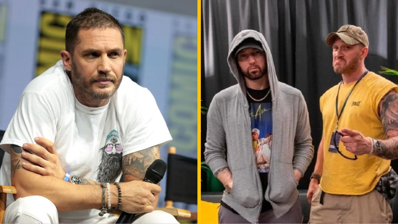 Tom Hardy (47) prezradil, prečo sa pri 1. stretnutí s Eminemom (52) cítil ako hlupák