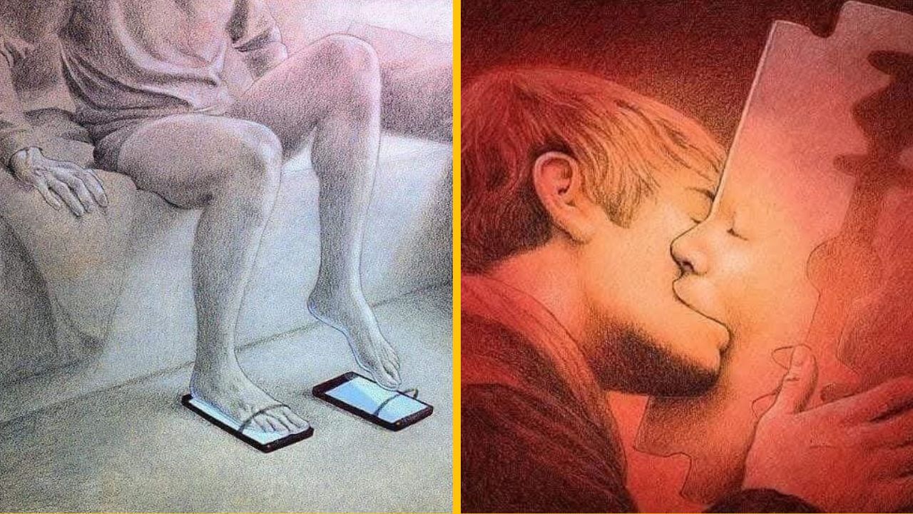 12 ilustrácií, ktoré kruto, ale trefne opisujú dnešnú spoločnosť
