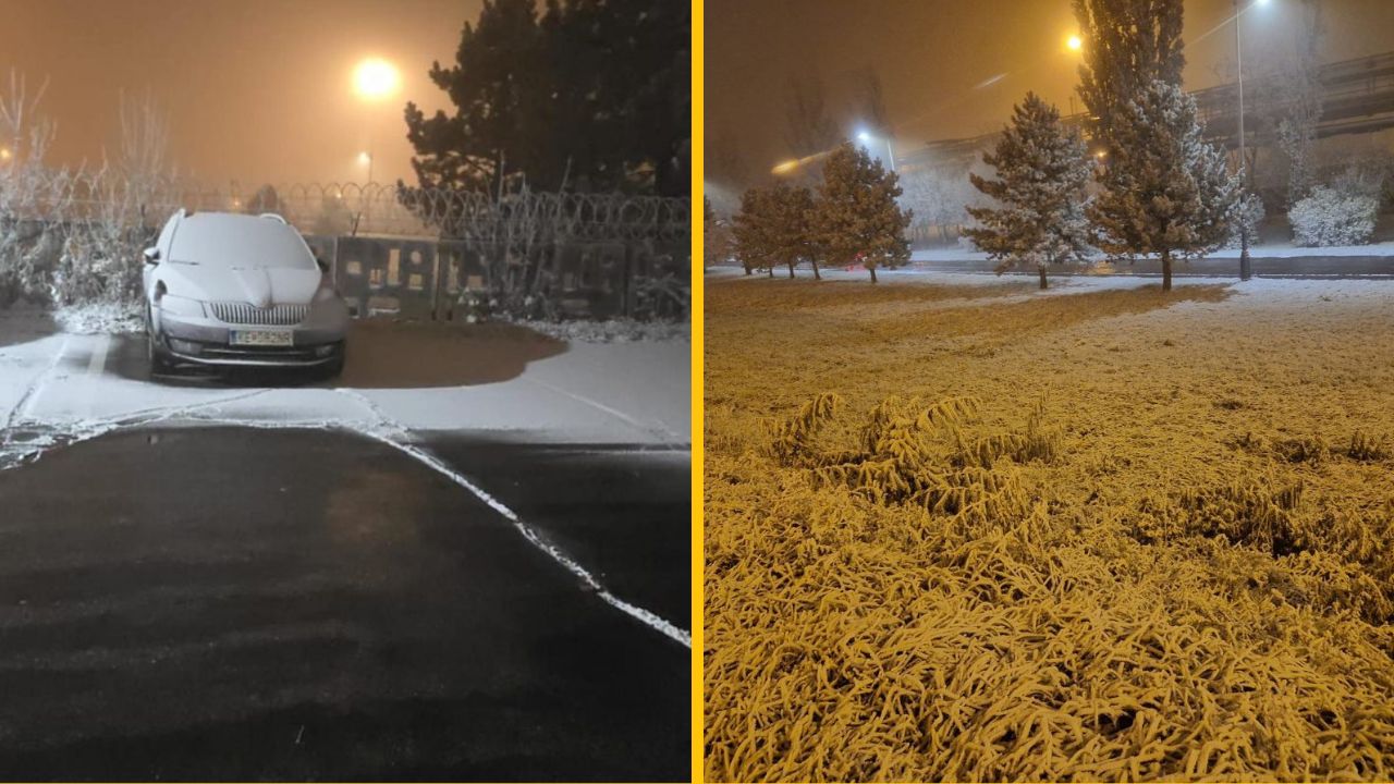 Prvý sneh na Slovensku, pozrite si dnešné zasnežené fotky Slovákov