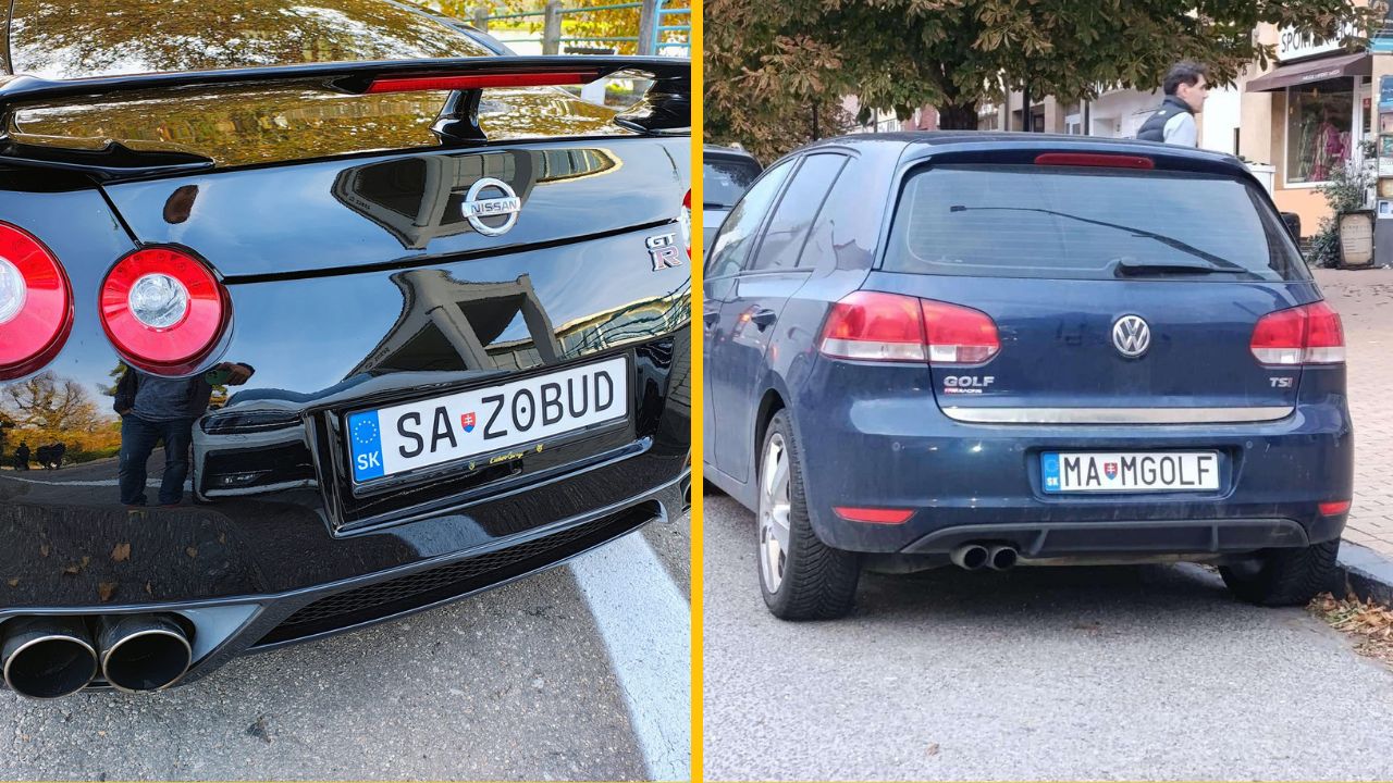 10 vtipných ŠPZ, ktoré ste zaznamenali na našich cestách #4