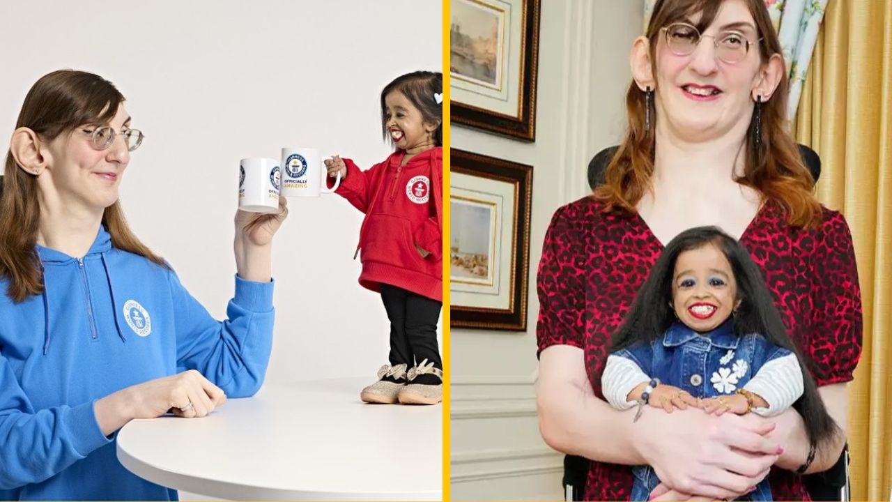 Najvyššia žena sveta a najnižšia žena sveta sa prvýkrát stretli zoči-voči