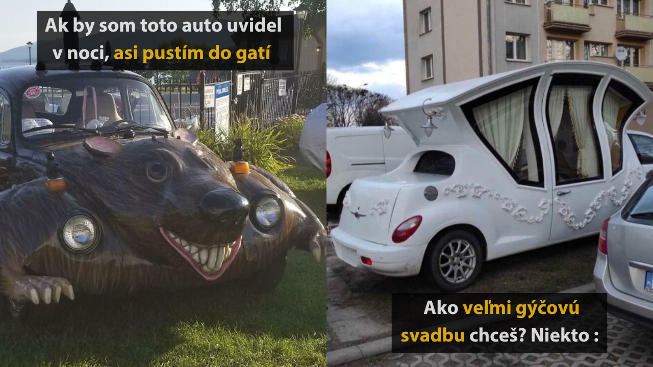 10 vtipne prerobených áut, ktoré sú vrchol gýču #1