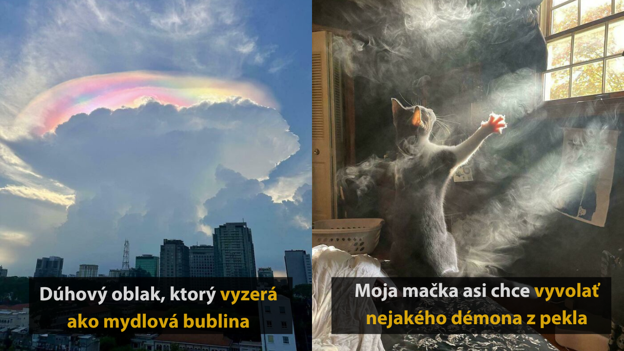 Fotografie, ktoré vyzerajú ako z photoshopu, no ide len o úplne náhody #3