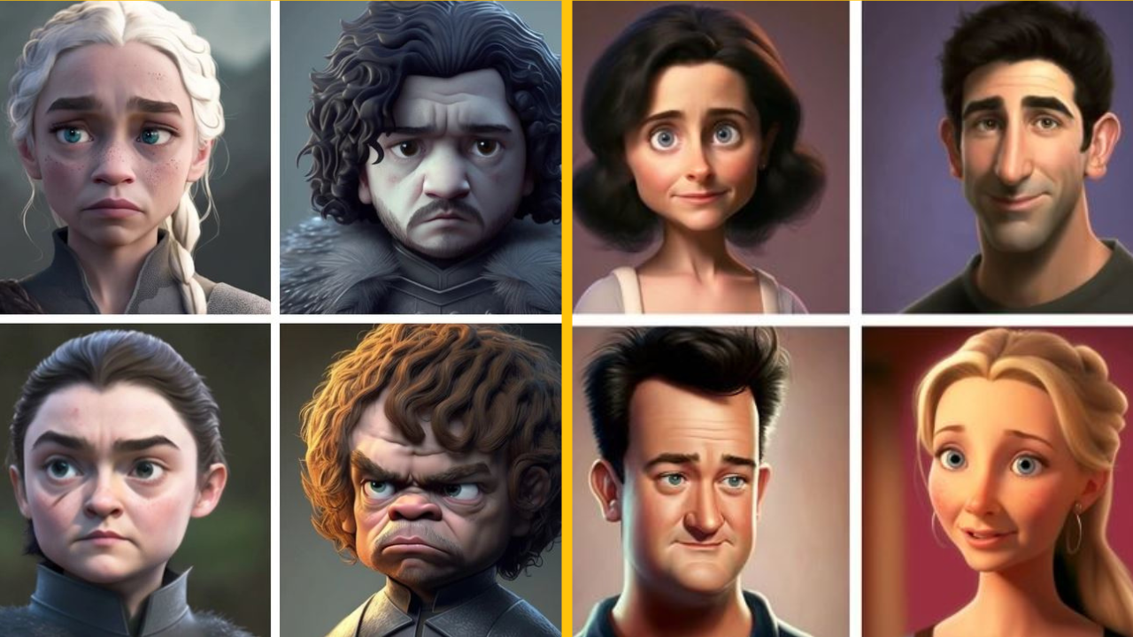 Takto by vyzeralo 15 obľúbených filmov a televíznych seriálov, keby boli animované