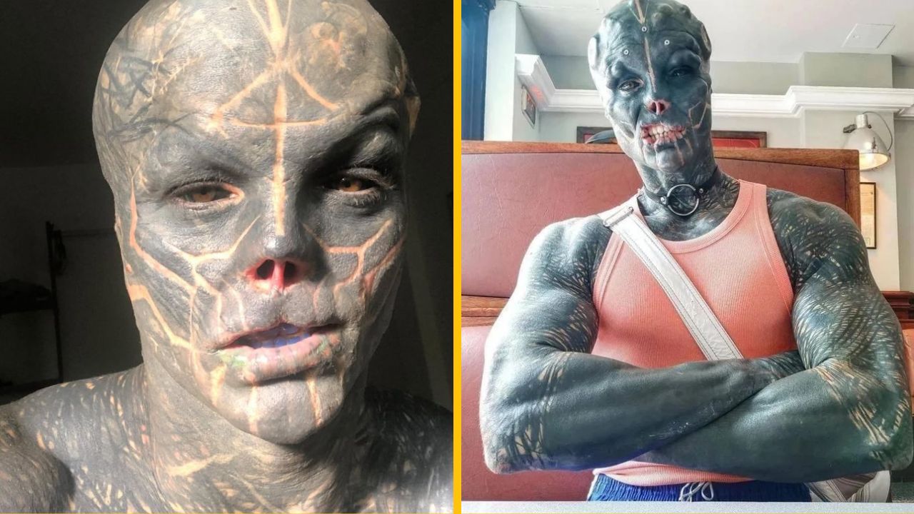 Odrezal si prsty a uši, aby vyzeral ako mimozemšťan