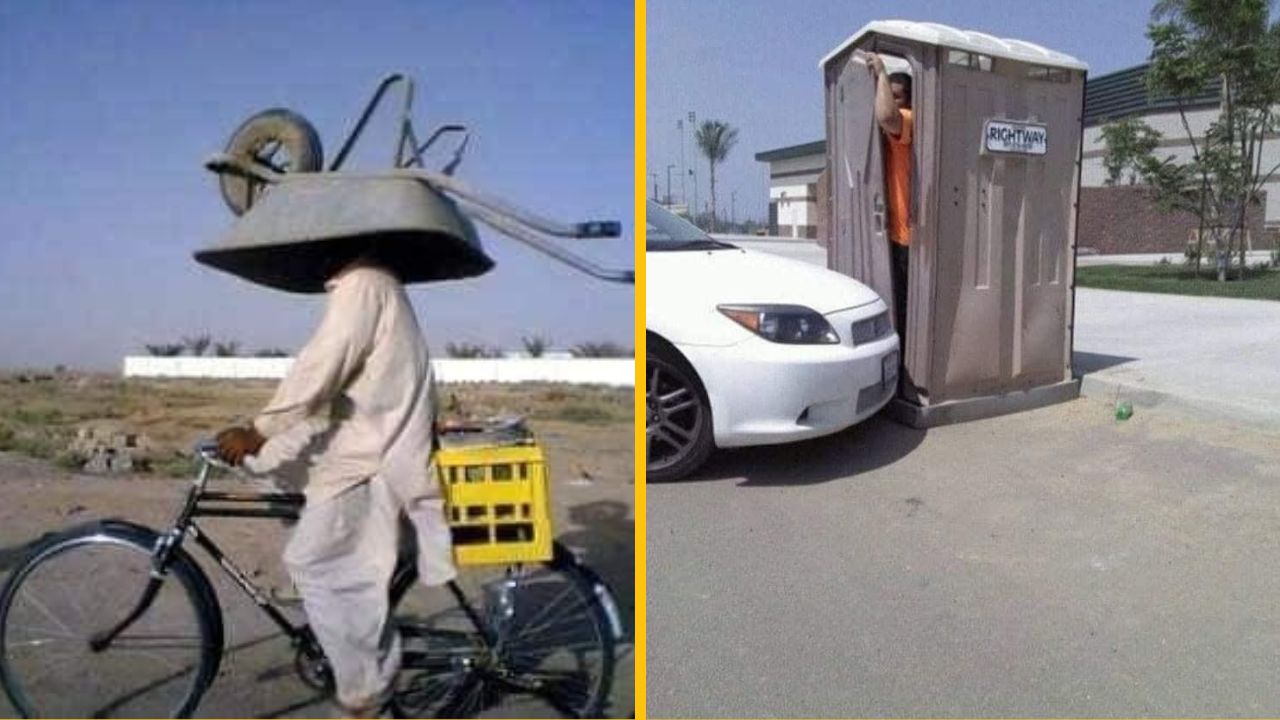 10 náhodných vtipných fotiek zo sveta, na ktorých sa schuti zasmejete