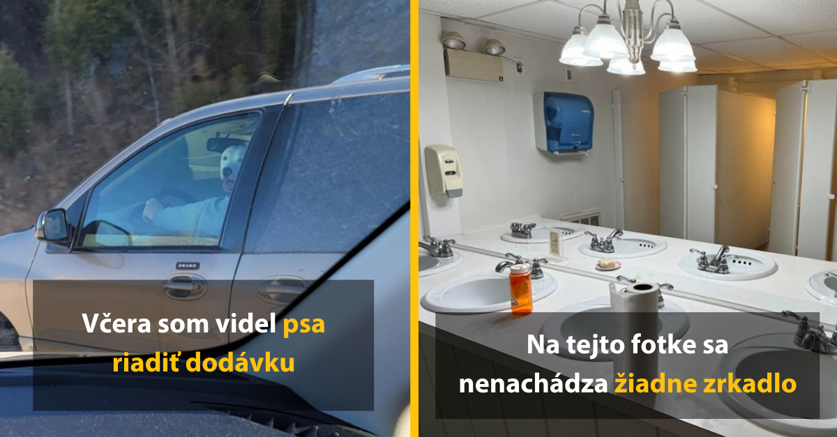 14 fotografií, ktoré sa nedobrovoľne stali optickými ilúziami