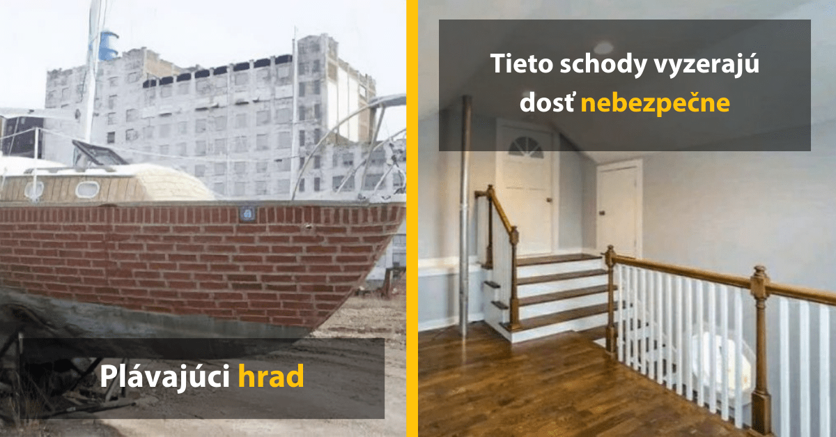 14 dizajnérskych skvostov, pri ktorých by sa za hlavu chytal nejeden architekt