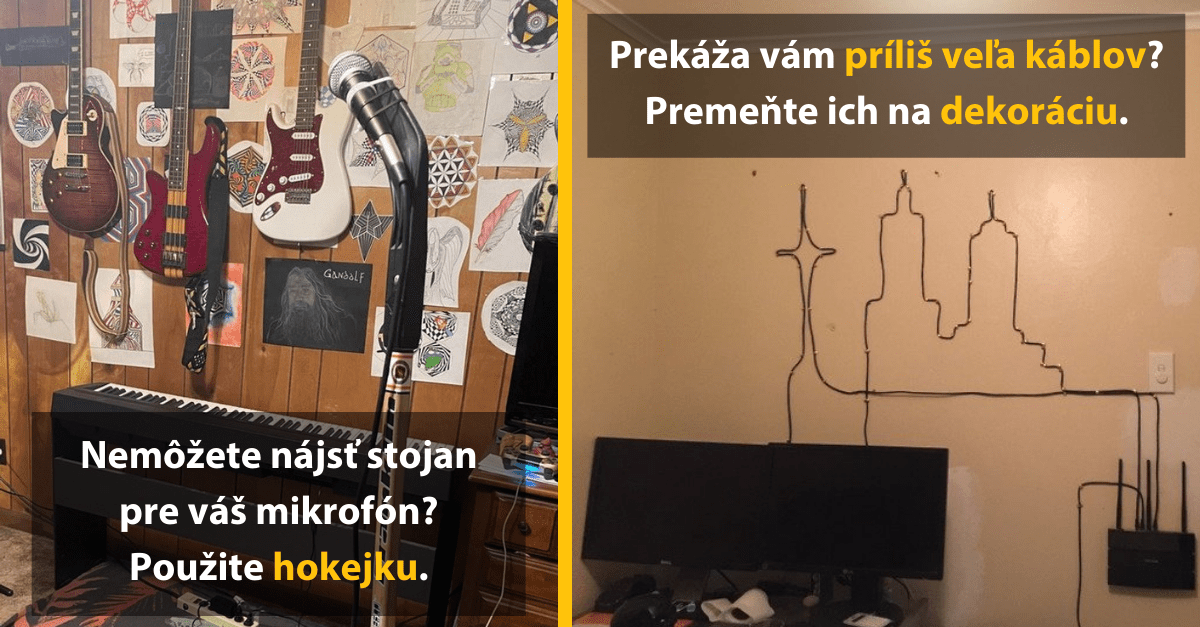 17 nápadov, pri ktorých si ľudia nie sú istí, či sú geniálne alebo bláznivé