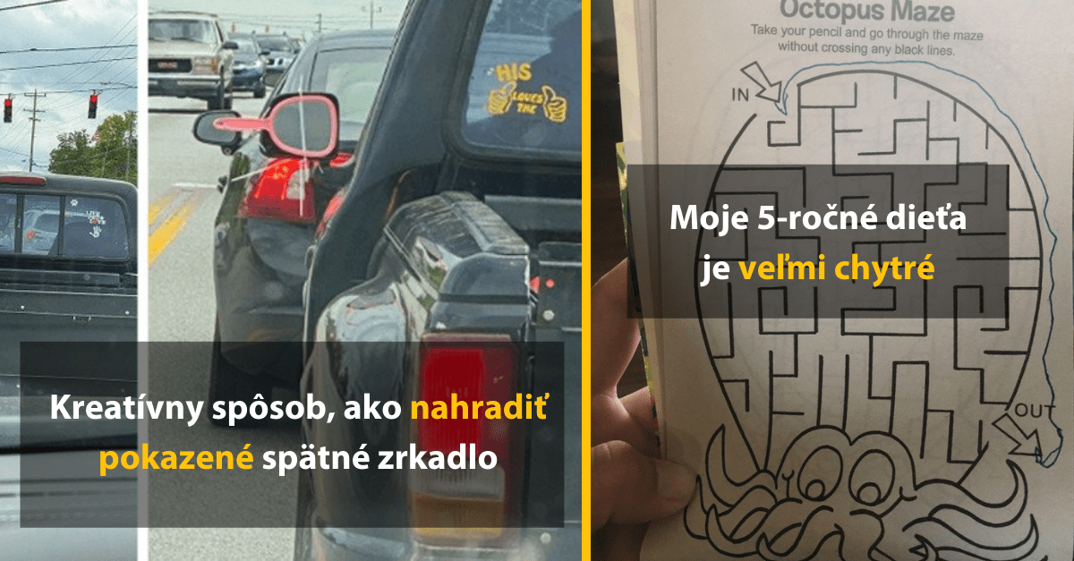 10 ľudí, ktorí dokážu vyriešiť každý problém kreatívnym spôsobm