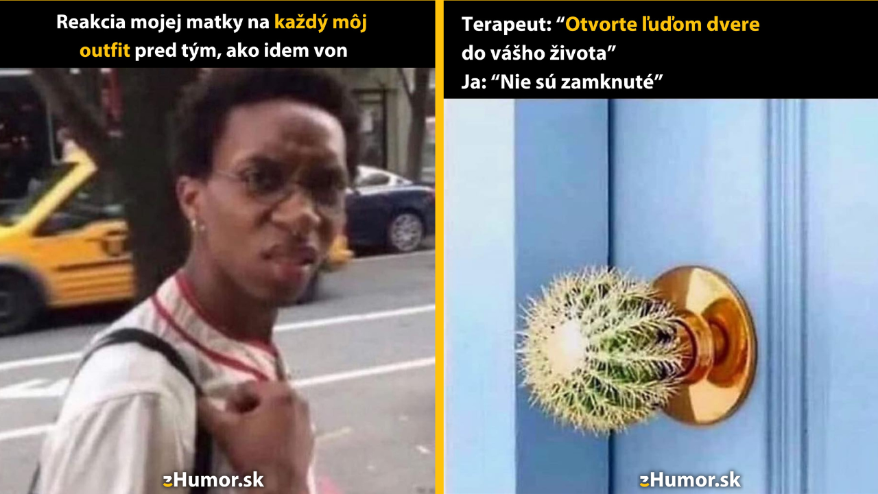 Zopár memečiek, ktoré vznikli, aby ti spríjemnili deň #1514: „Ako to prosím ťa zas vyzeráš?“