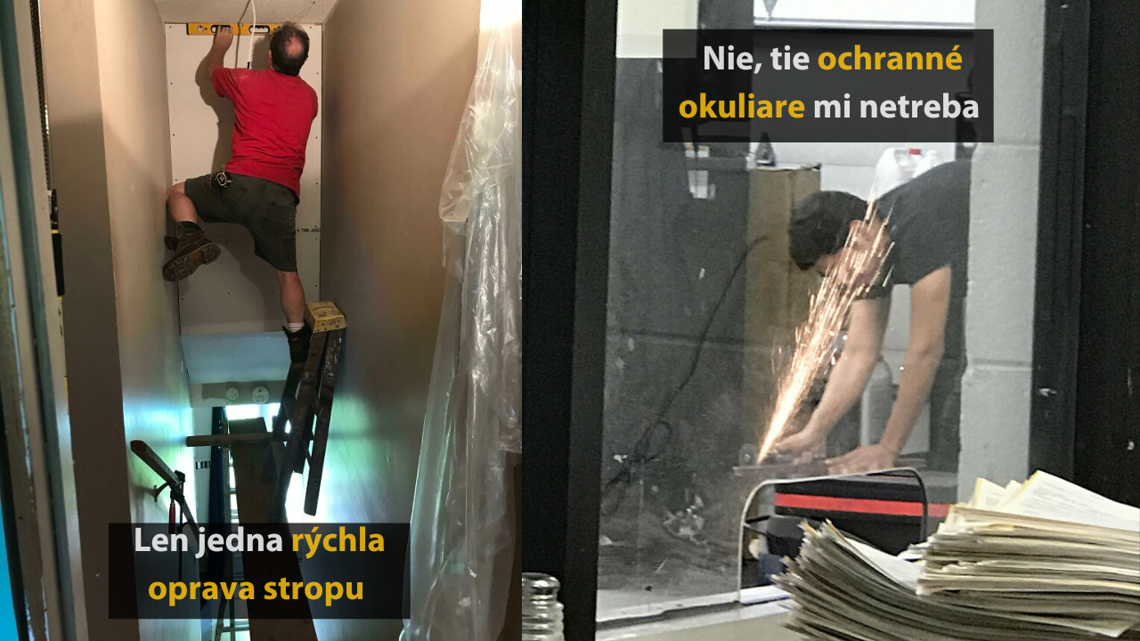 10 ľudí, ktorí sa rozhodli totálne ignorovať zásady bezpečnosti a ochrany pri práci #1