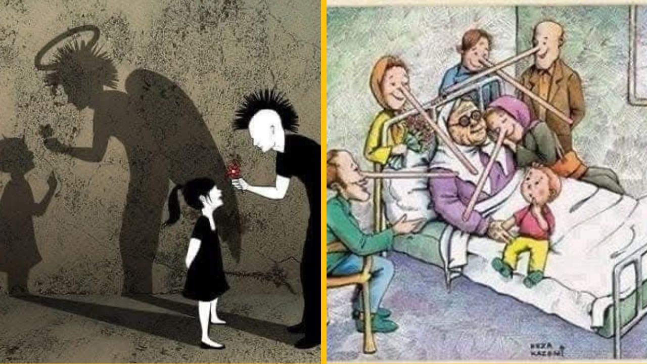 15 úžasných kresieb, ktoré ukazujú, ako funguje dnešná spoločnosť