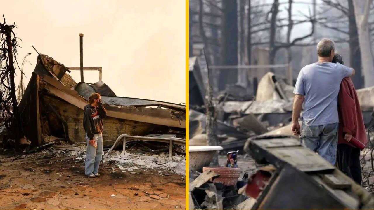 12 ťažkých fotografií, ktoré ukazujú následky ničivých požiarov v Los Angeles