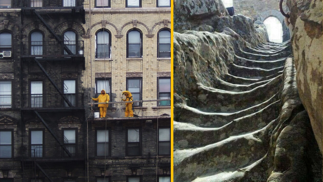 12 úžasných fotiek, ktoré ukazujú silu času (1. časť)