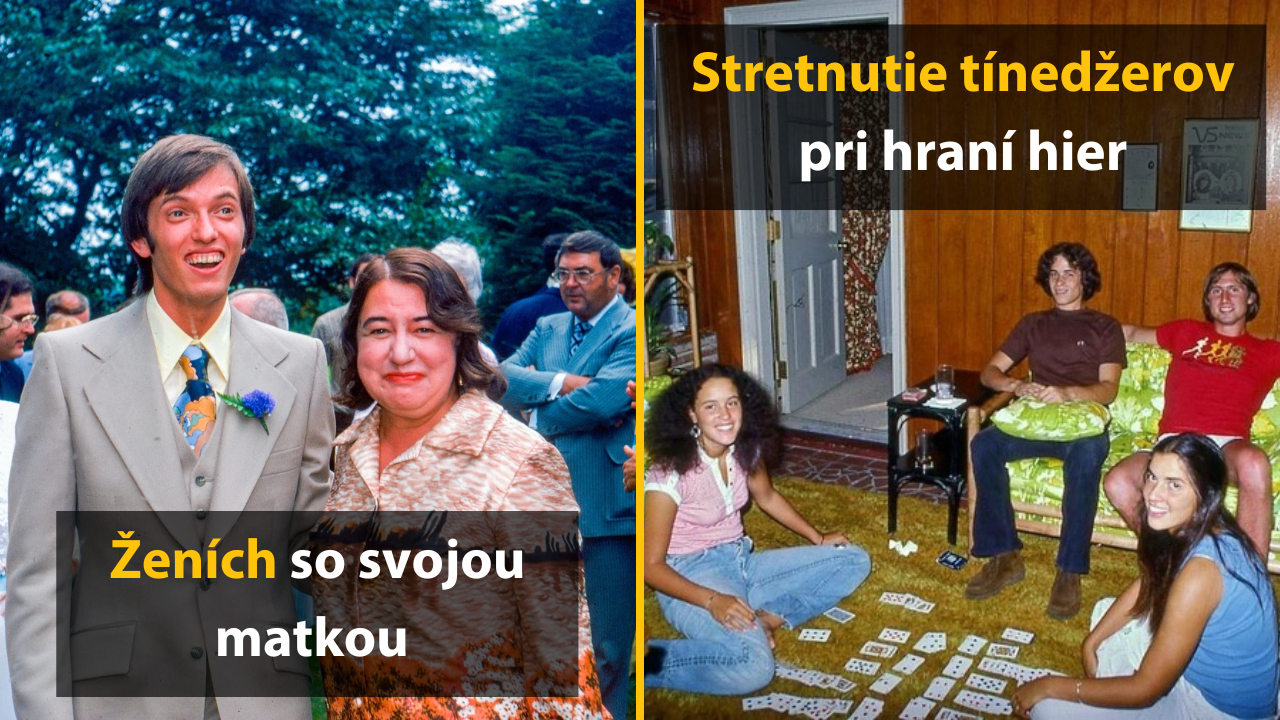 19 nostalgických fofografií z doby, keď technológie ešte nevládli svetu