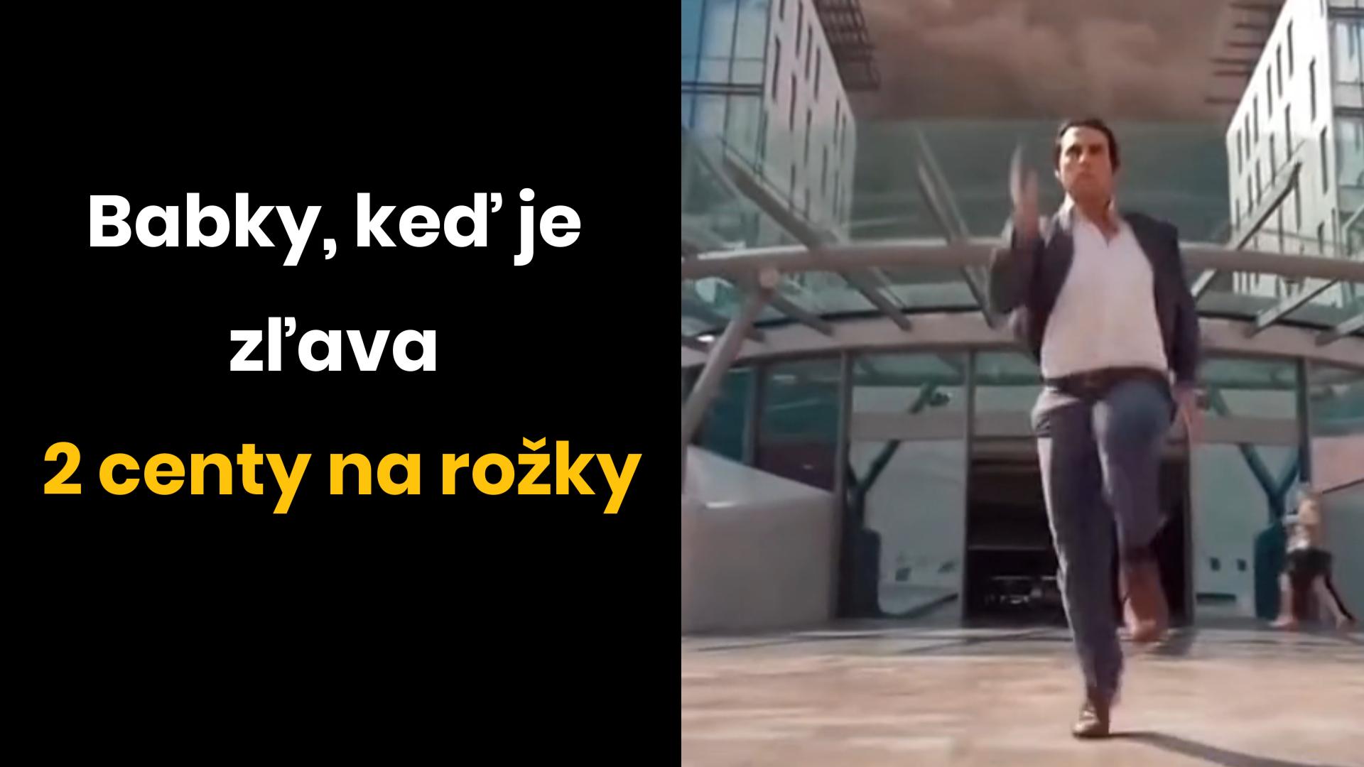 Jediná vec, ktorá prinúti babku utekať