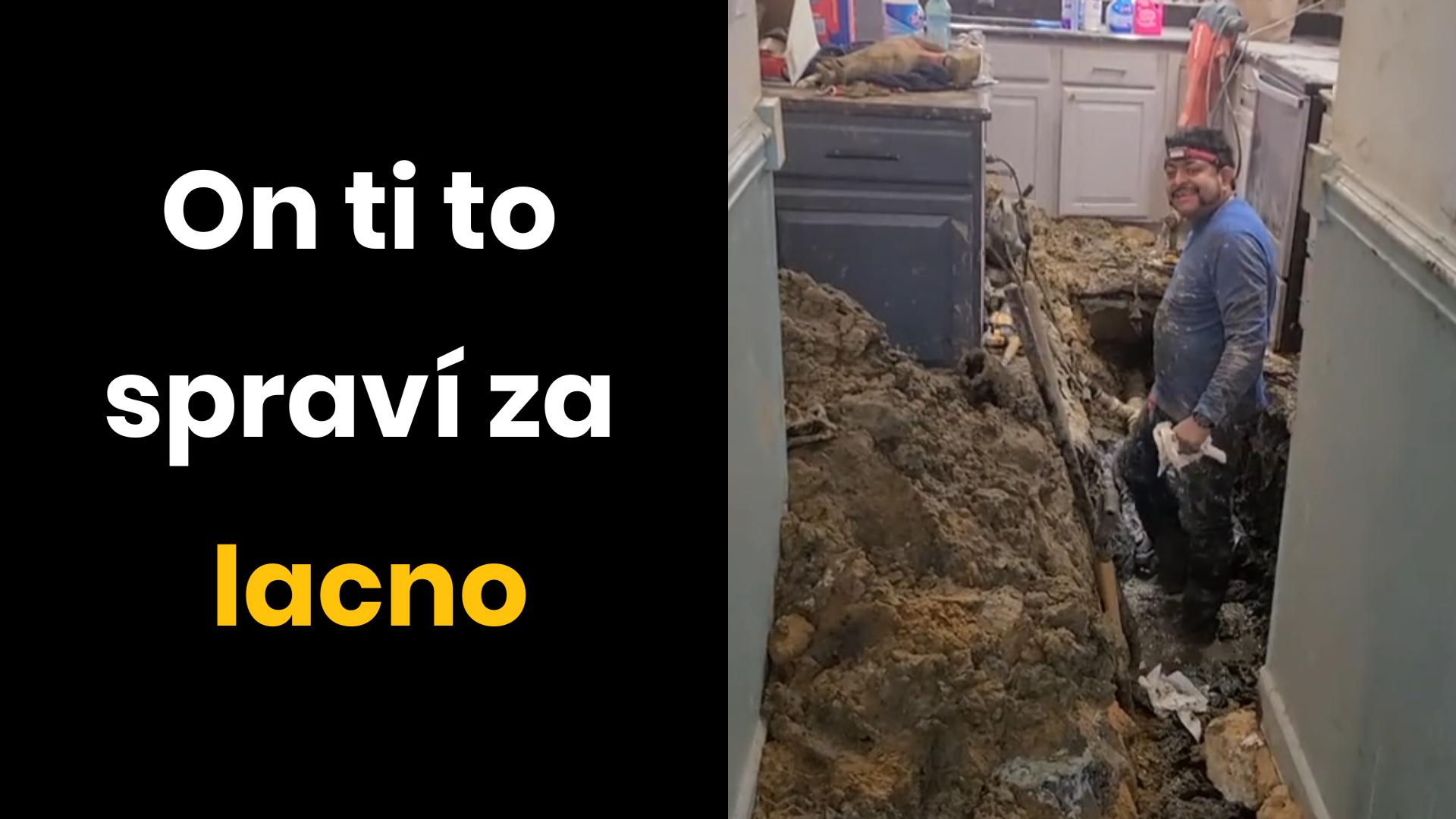 On ti to spraví lacno