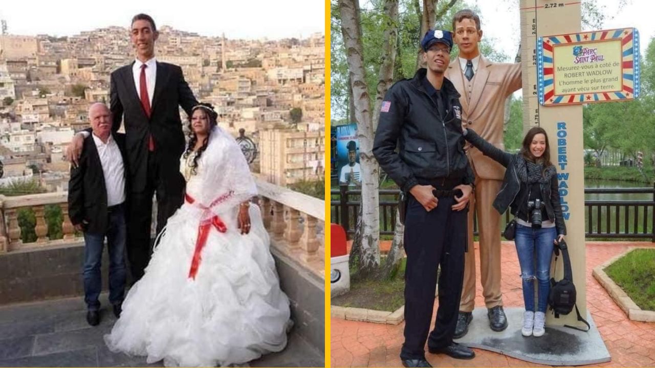 10 unikátnych fotografií, ktoré ukazujú skutočných ľudských gigantov