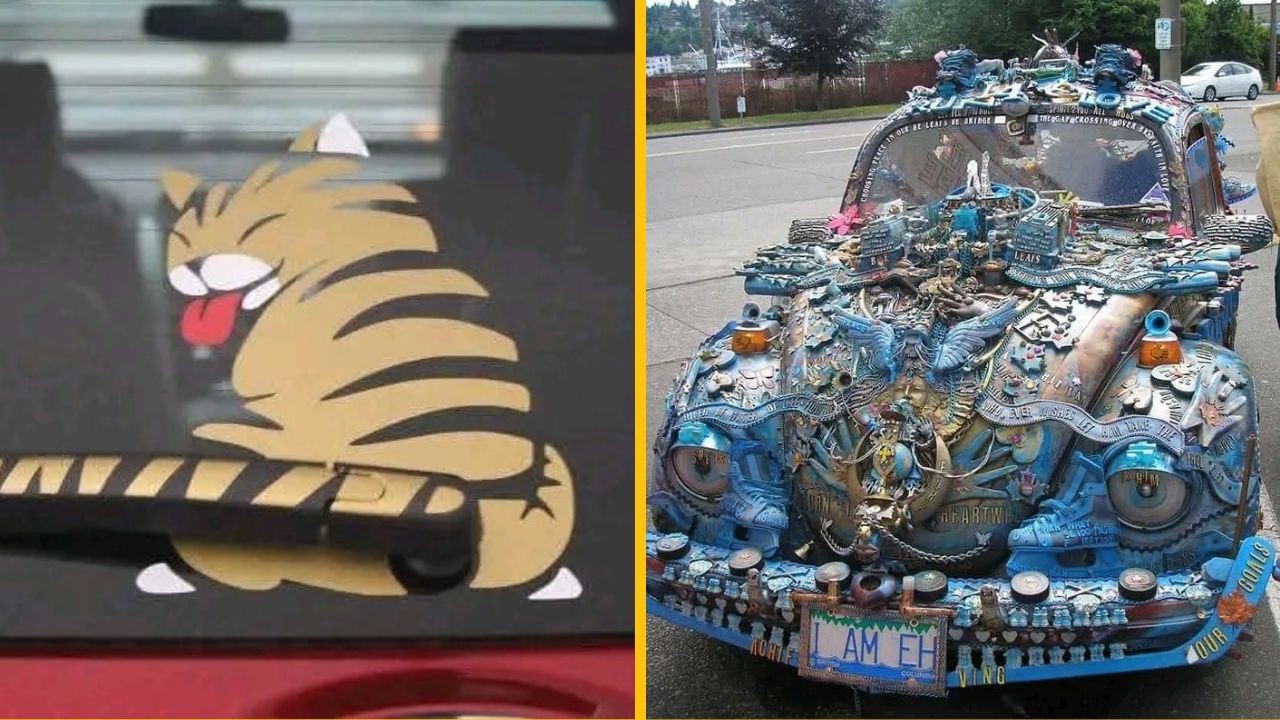 10 najkreatívnejších majiteľov áut na svete, ktorých výtvory vás pobavia