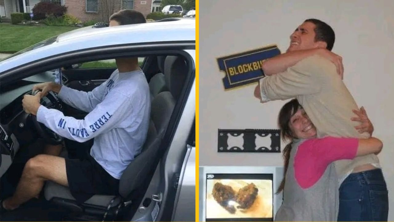 10 vtipných fotiek, ktoré ukazujú problémy vysokých ľudí