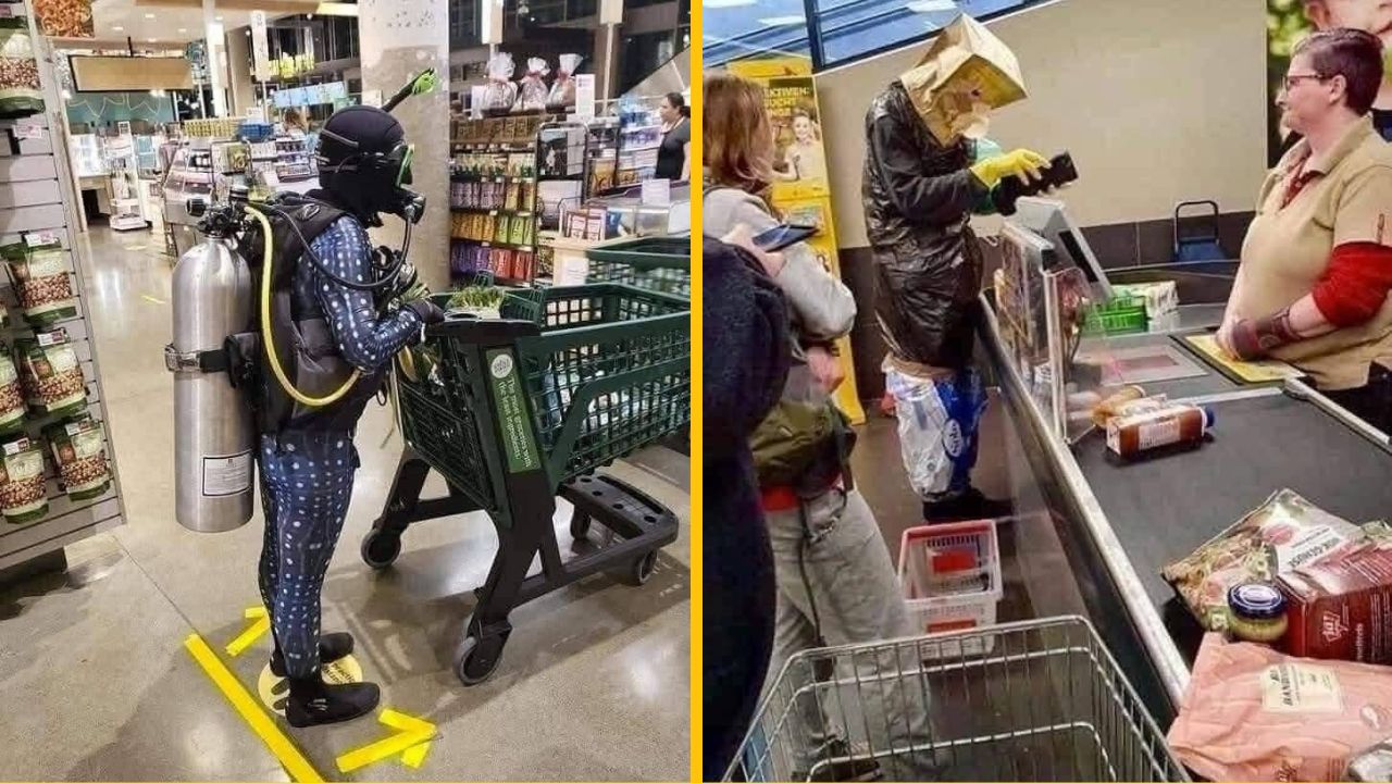 13 fotografií z nákupov potravín v roku 2020, kedy niektorí ľudia zašli až príliš ďaleko