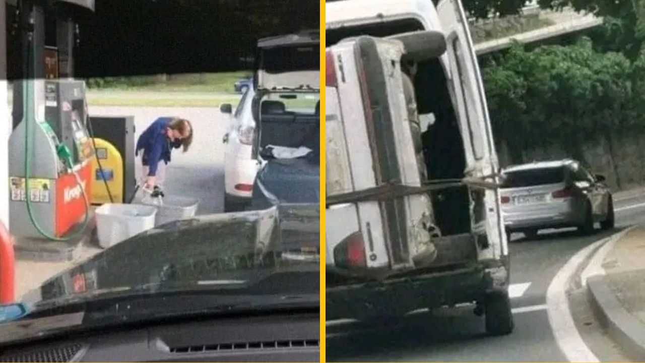 10 vtipných fotiek ľudí, ktorým by mali okamžite zobrať vodičský preukaz #5