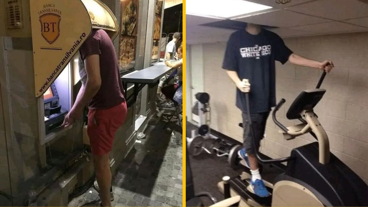 10 vtipných fotiek, ktoré ukazujú problémy vysokých ľudí #2