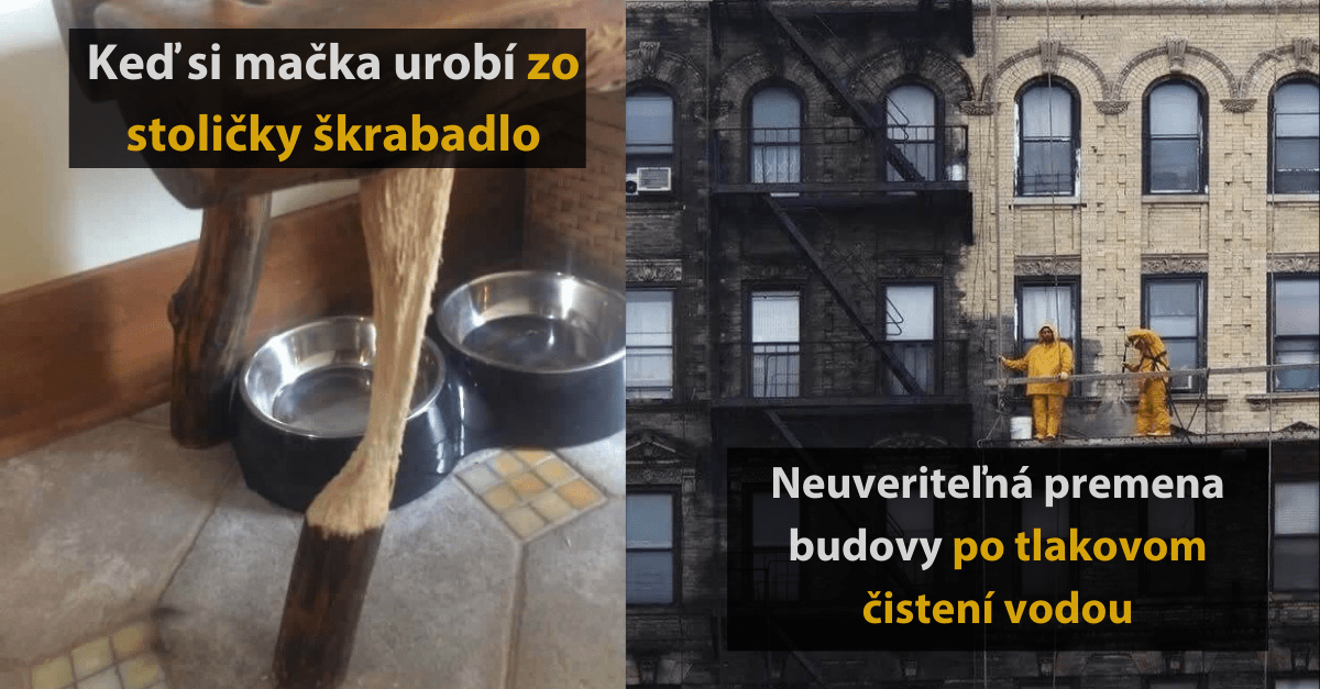 20 zaujímavých fotiek, ktoré dokonale znázorňujú ako sa na veciach dokáže podpísať čas