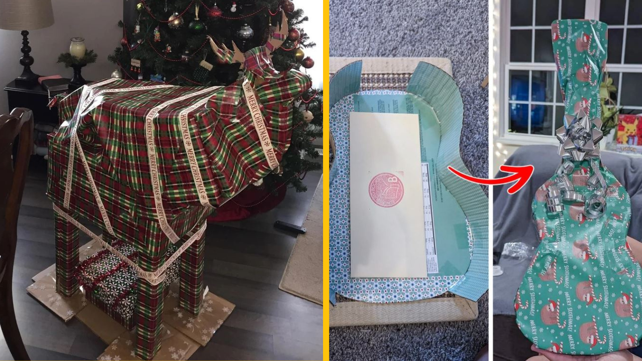 15 ľudí, ktorých talent baliť darčeky vás ohromí