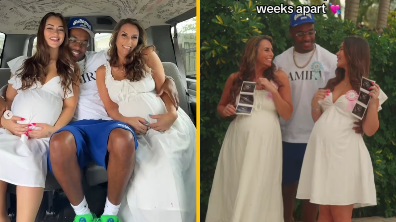 „Mama a ja sme tehotné v rovnakom čase s rovnakým mužom.“