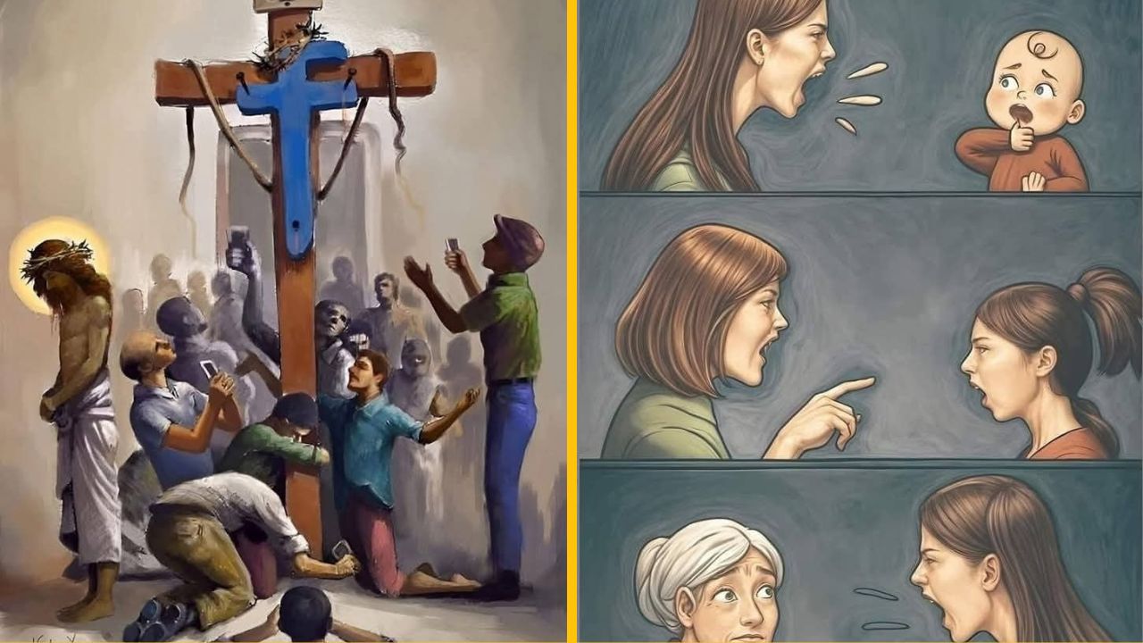 15 skvelých kresieb, ktoré ukazujú pravú tvár dnešnej spoločnosti