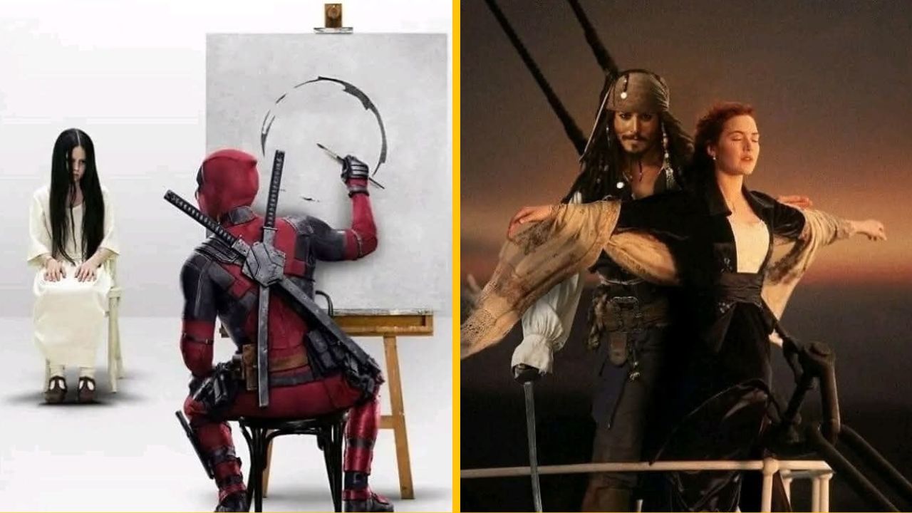 10 jedinečných záberov, ktoré ukazujú známe postavy z rôznych filmov na spoločnej fotke