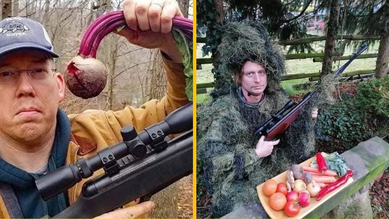 15 funny fotoukážok toho, čo lovia vegáni na poľovačke